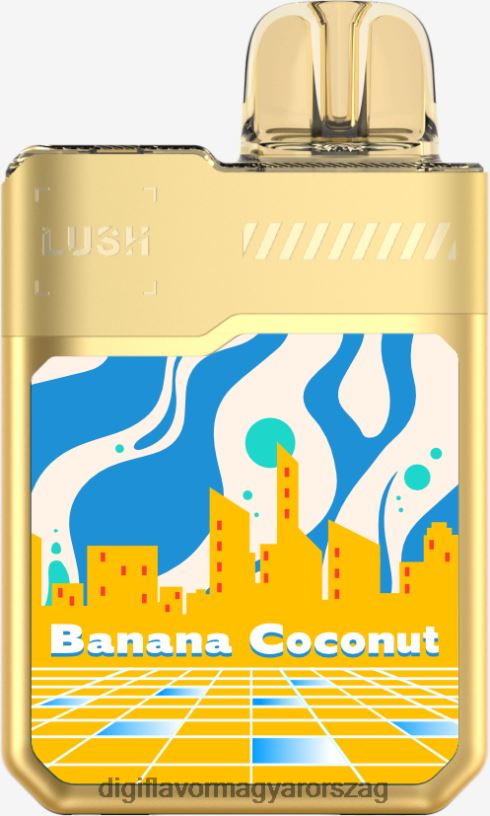 banán kókusz