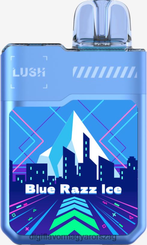 kék razz jég