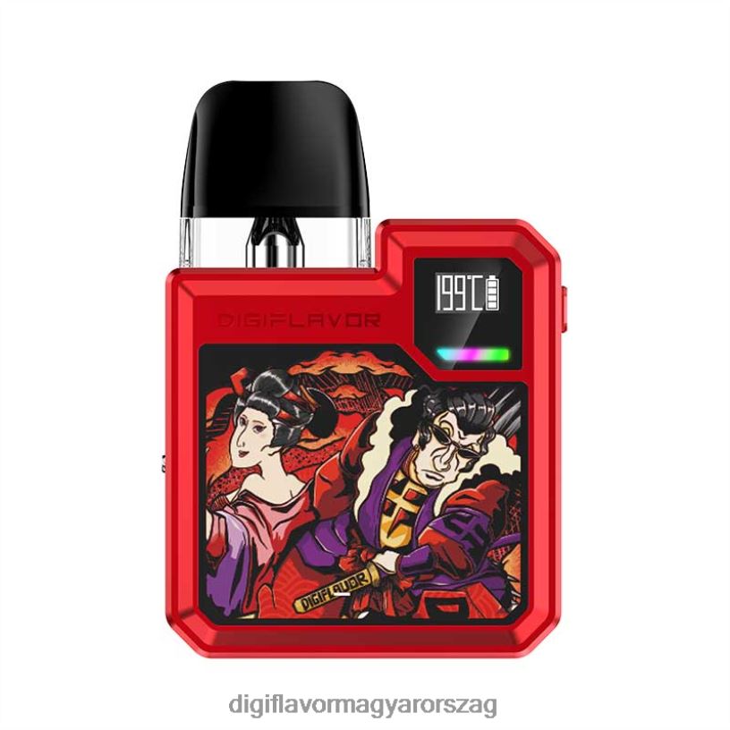 Digiflavor Digi-Q pod készlet szamuráj vörös 282BH50 - Geekvape Digiflavor Review